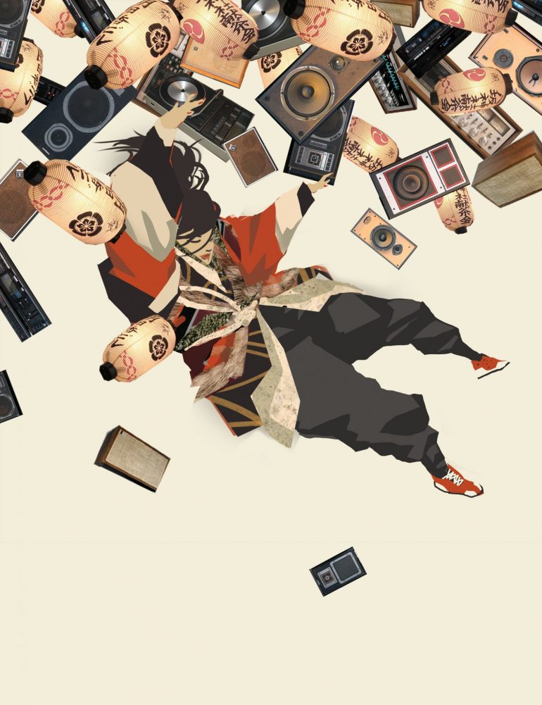 Illustrationen von Kenny Kong - Eine Hommage an die Hip Hop Kultur