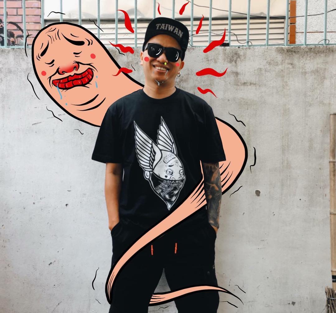 Streetart aus Taiwan - Mr. OGAY