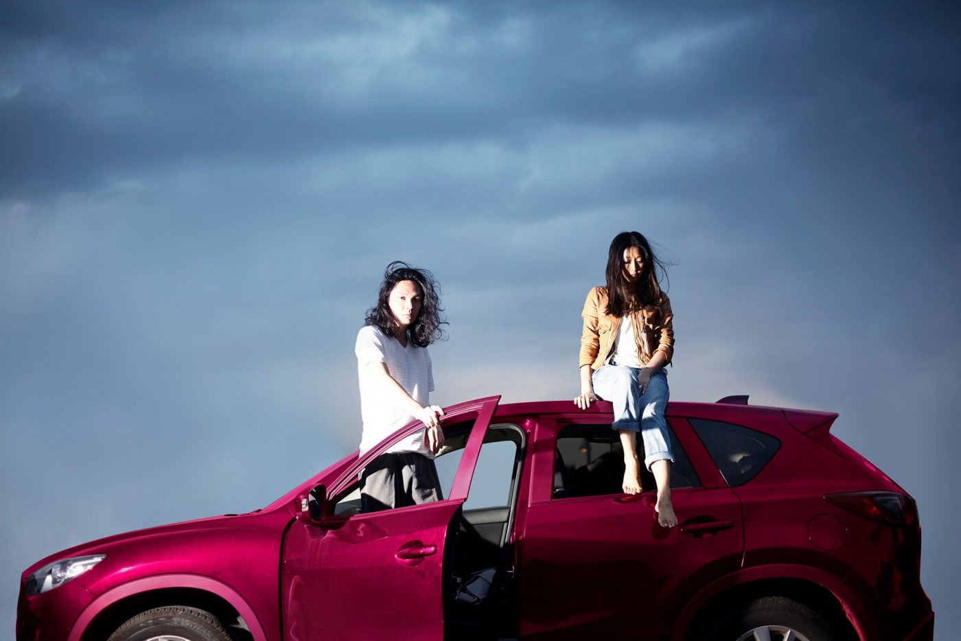 Night in Cherry Red - Japanischer Fotograf Kazunori Nagashima