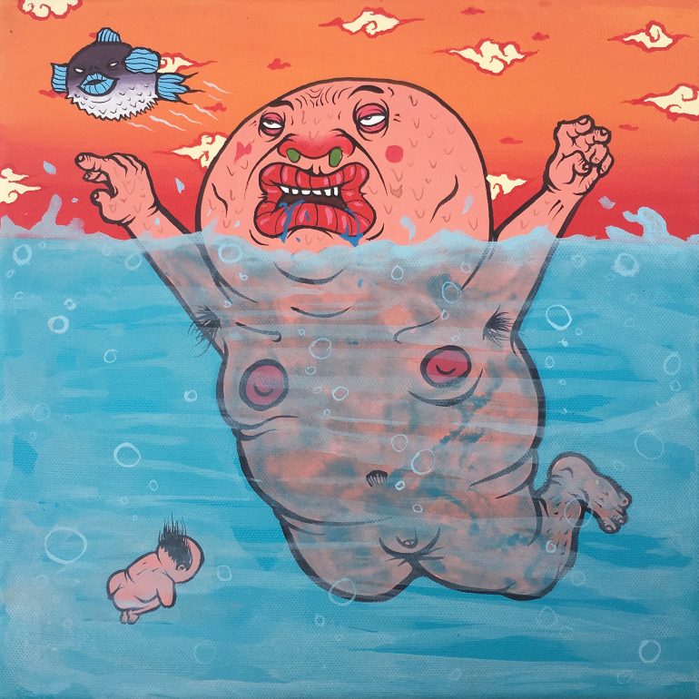 Streetart aus Taiwan - Mr. OGAY