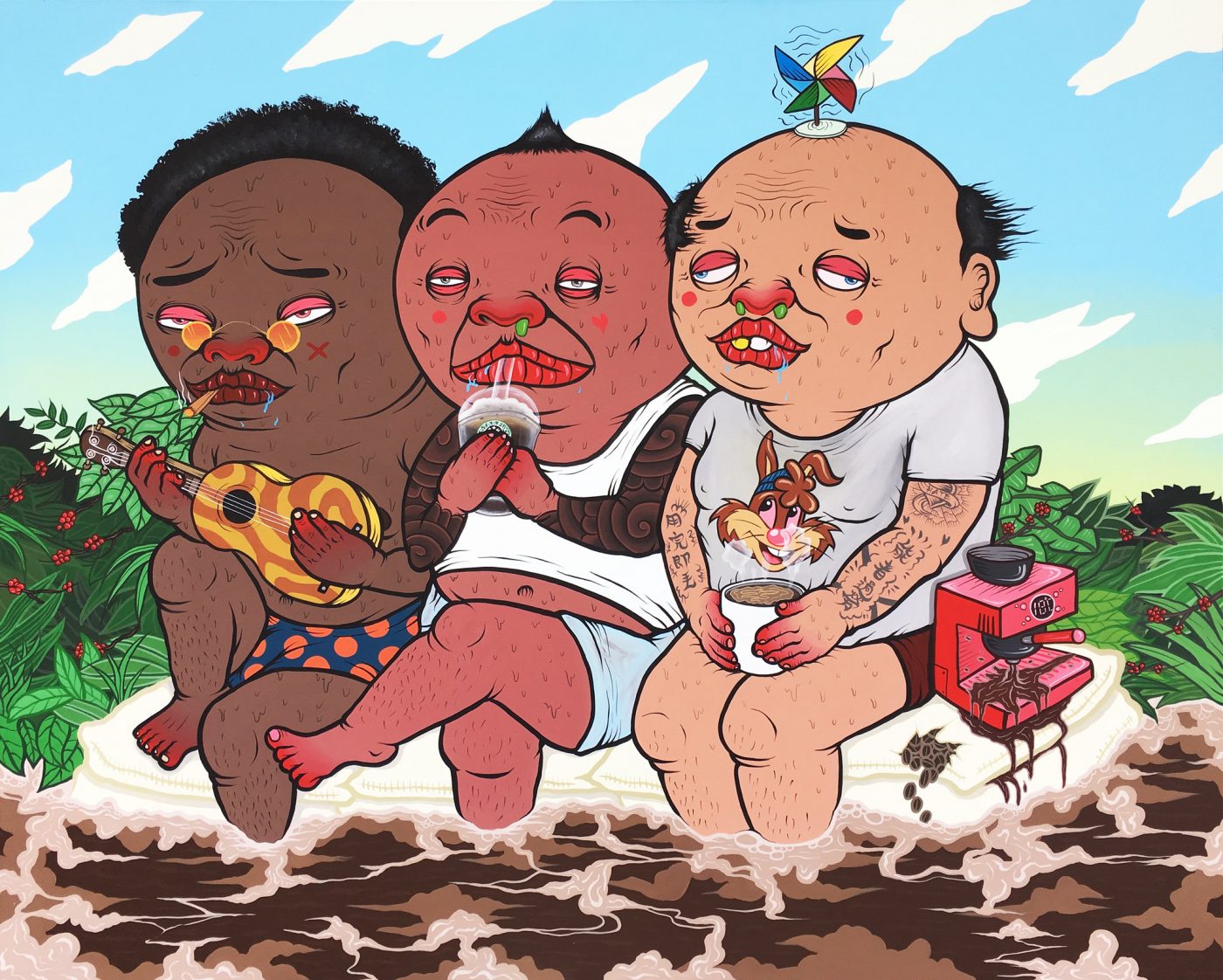 Streetart aus Taiwan - Mr. OGAY