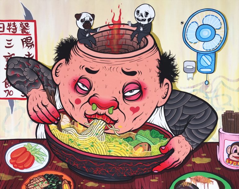 Streetart aus Taiwan - Mr. OGAY