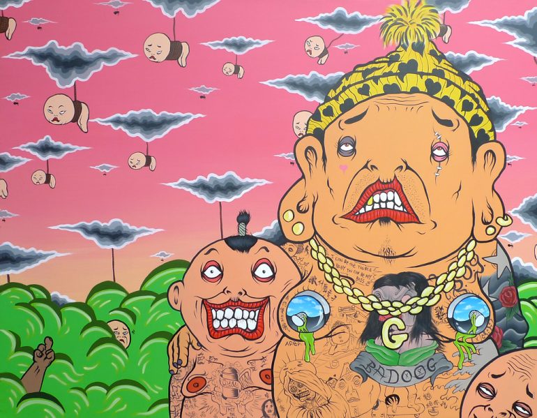 Streetart aus Taiwan - Mr. OGAY