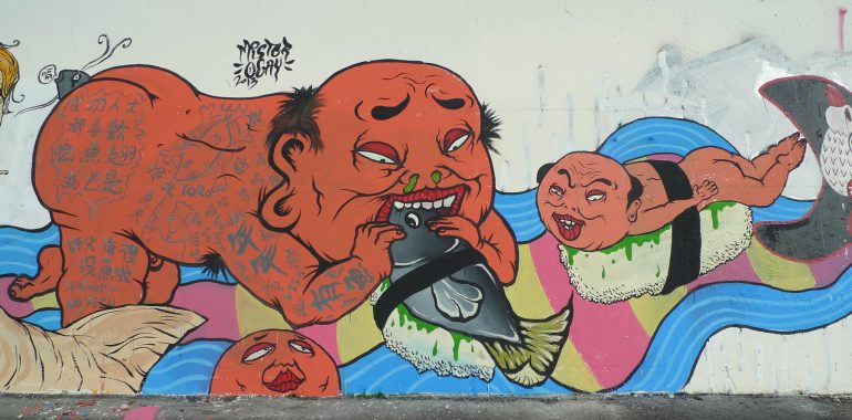 Streetart aus Taiwan - Mr. OGAY