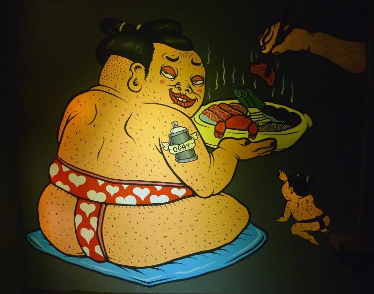 Streetart aus Taiwan - Mr. OGAY