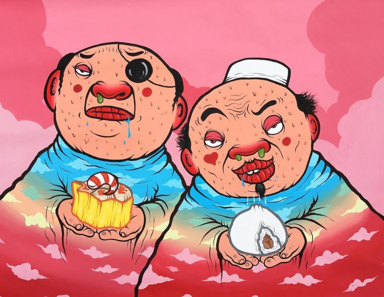 Streetart aus Taiwan - Mr. OGAY