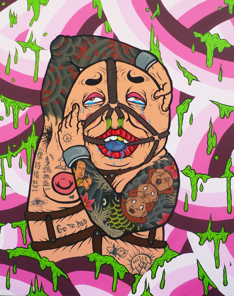 Streetart aus Taiwan - Mr. OGAY