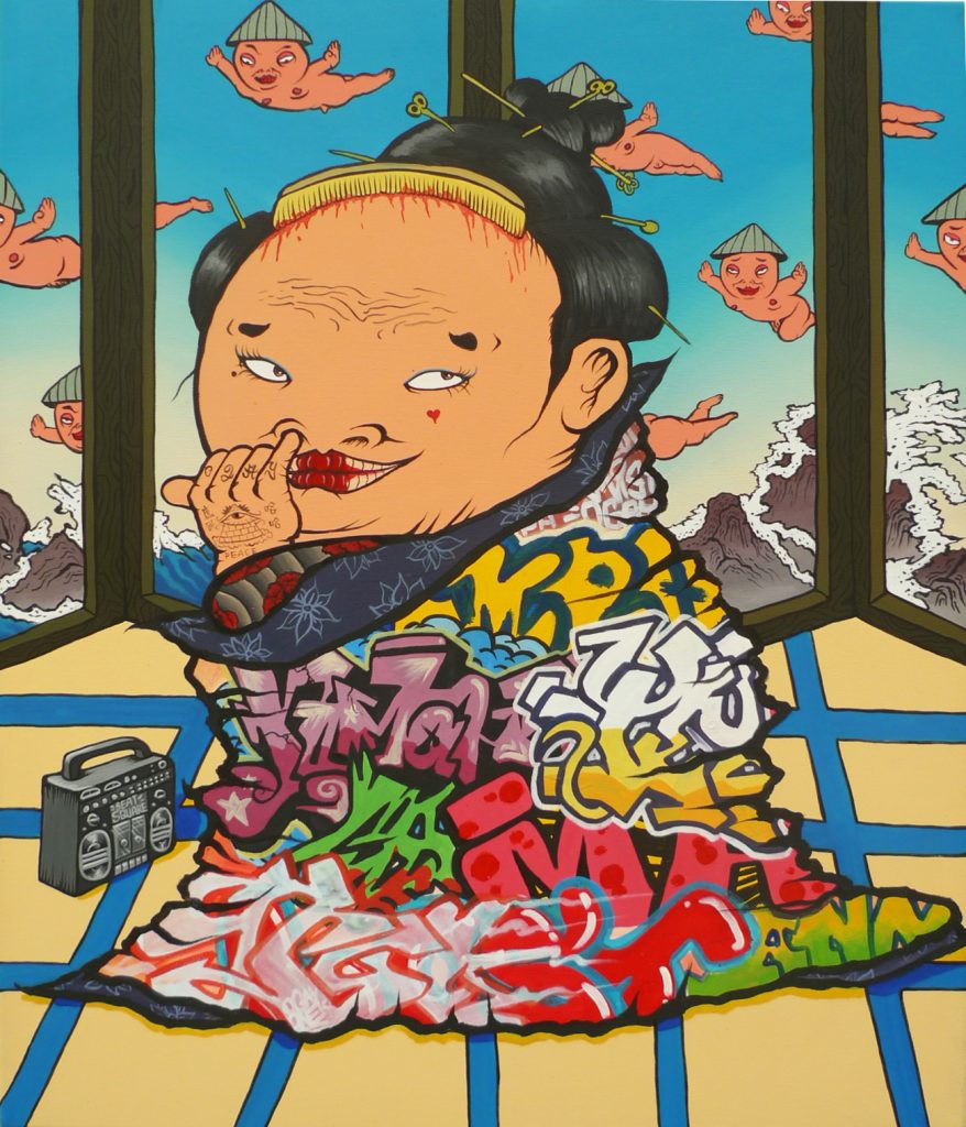 Streetart aus Taiwan - Mr. OGAY