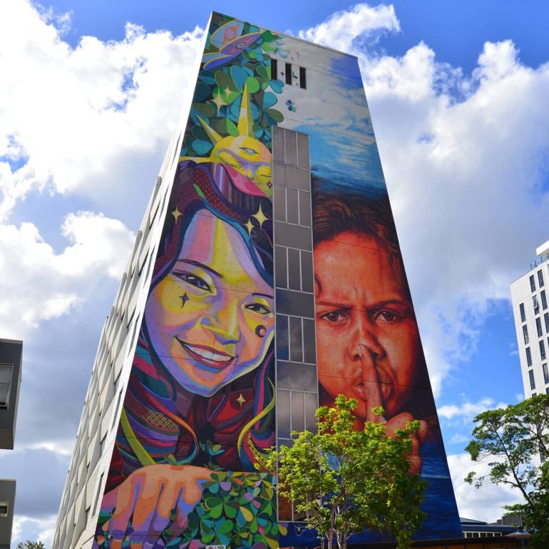 Streetart aus China - Sheep Chen