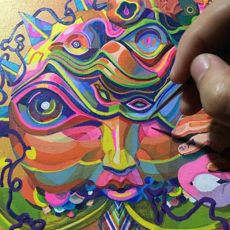 Streetart aus China - Sheep Chen