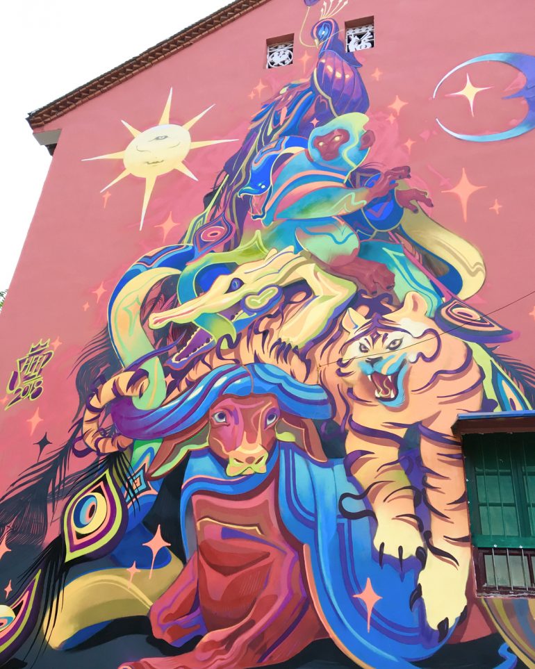 Streetart aus China - Sheep Chen