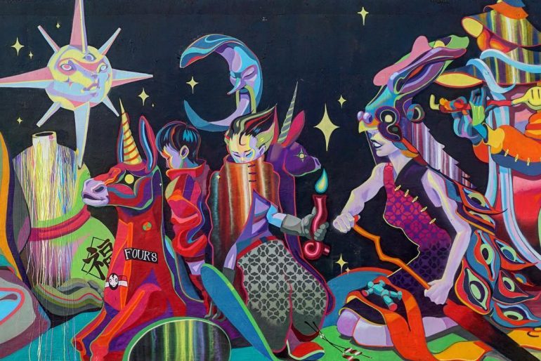 Streetart aus China - Sheep Chen