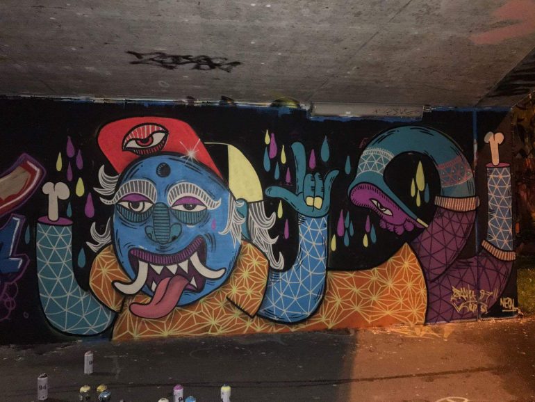 Streetart Nepal SadhuX