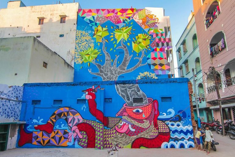 Streetart Nepal SadhuX