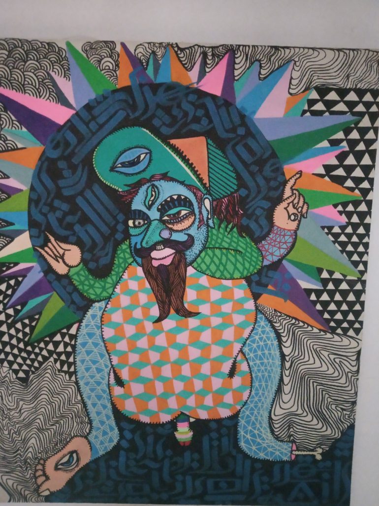 Streetart Nepal SadhuX