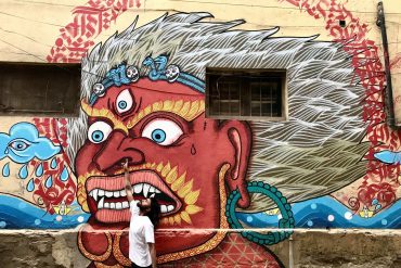Streetart Nepal SadhuX