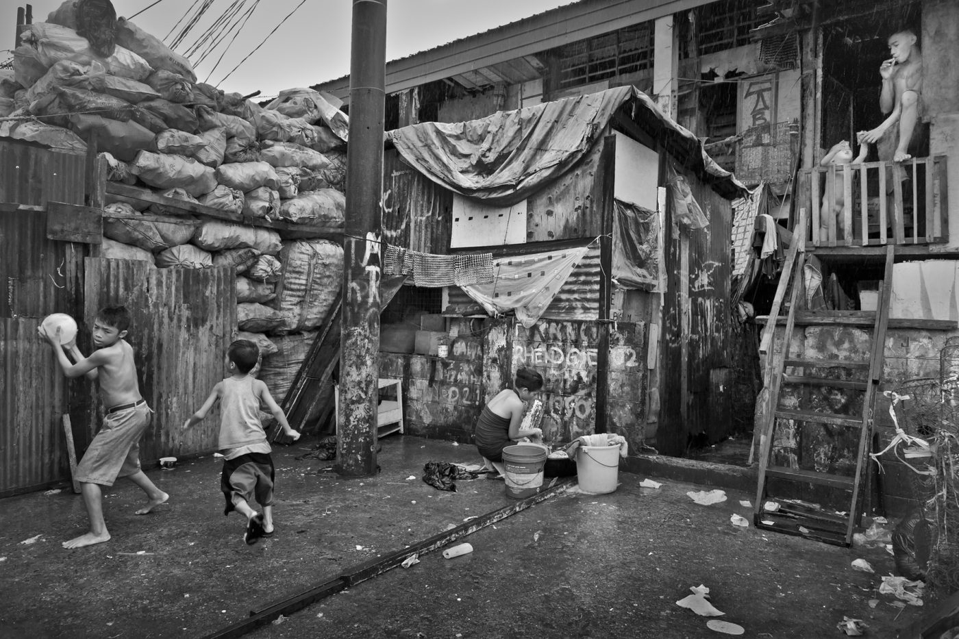Slums in Manila - Eindrücke des Fotografen Larry Louie