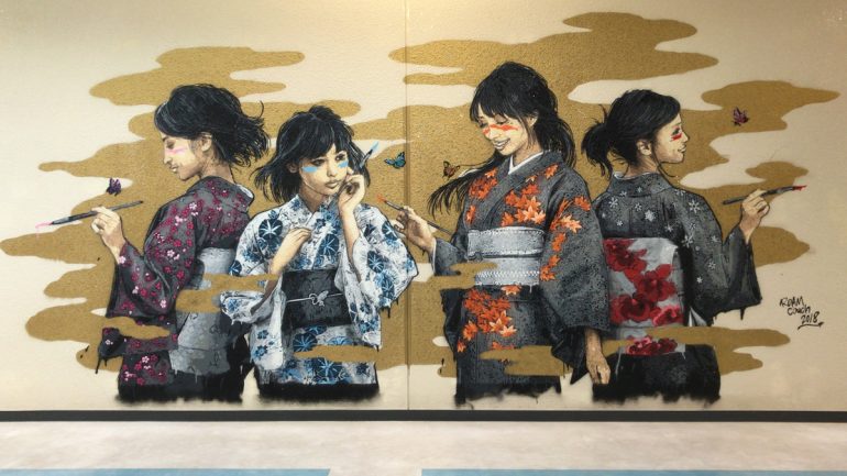 Streetart aus Japan: Roamcouch im Interview
