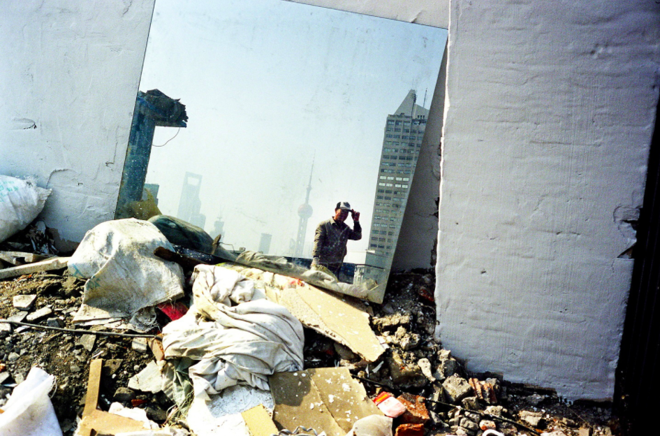 Rapide Urbanisierung in Shanghai