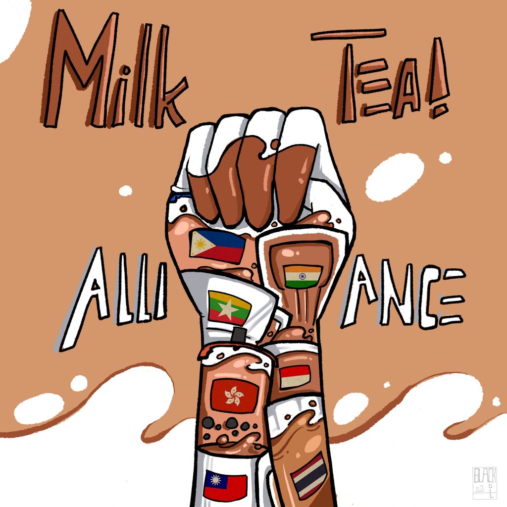 Was ist eigentlich die #MilkTeaAlliance?